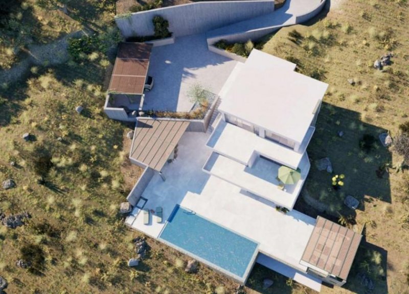 Ravdoucha MIT VIDEO Kreta, Ravdoucha: Premium-Hanggrundstück nahe am Meer mit erteilter Baugenehmigung und traumhaftem Meerblick kaufen